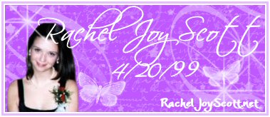 Thank you Rachel
