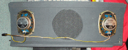 Underside of parcel shelf