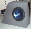 Front of Sub enclosure