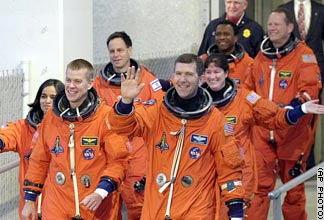 the crew of the Columbia
