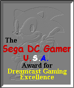 Award for Dreamcast Excellence