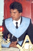 O Irm�o Eduardo Vener�vel da Loja Segredo e Verdade n�06