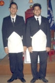 Os Irm�os Carlos e Alexsandro da Loja Segredo e Verdade n�06