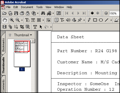 EasyRunChart PDF Sample (17 kb)