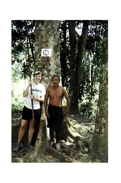In the Malaysian jungle where blowdarts are still used to take down game
