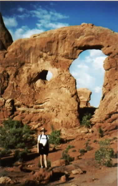 Who knows what the name of this rock formation is? Let me know, okay?