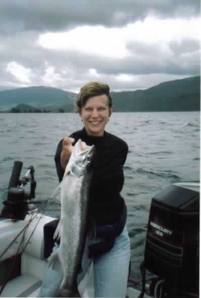 Hooked it, reeled it in, gutted it and baked it, but couldn't kill it with the tommyknocker