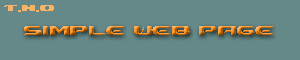 Simple Web page