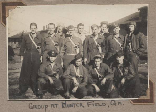 Group at Hunter Field, Savanah, GA, December 1944