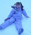 catching snowflakes