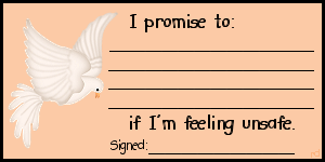 Space to write your own promise