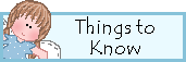 Things you should know