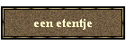 een etentje
