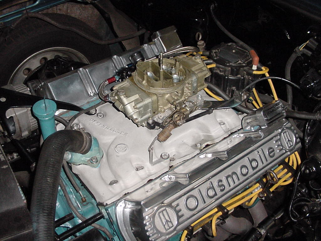 engine drivers side view