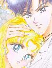 Mamoru & Usagi hugging