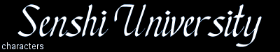 Senshi University: characters