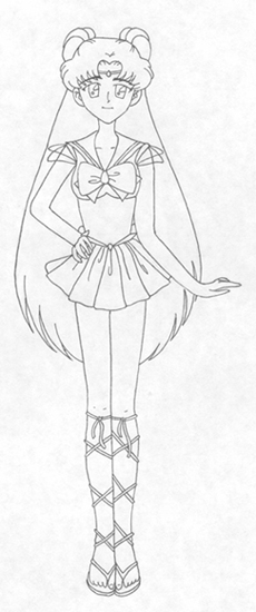 Sailor Endor as drawn by Sailor Endor!