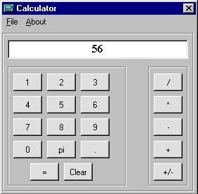 Calculator ScreenShot