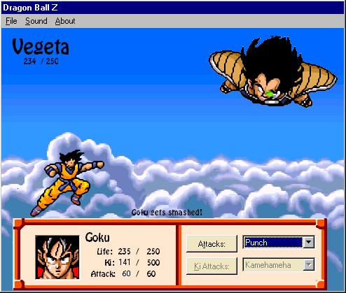 Screen Shot of the Game
