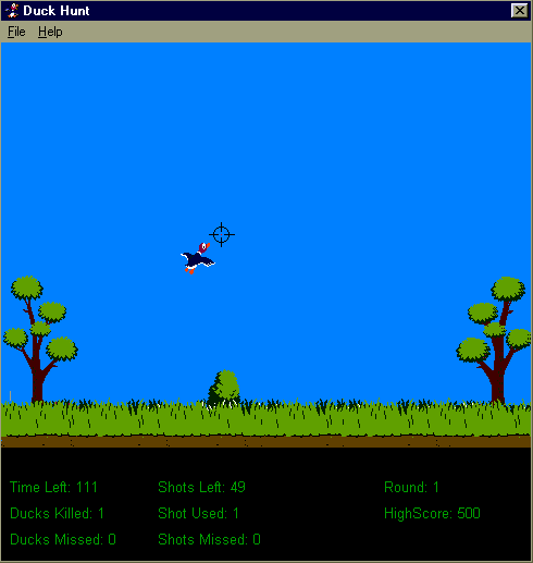 *Duck Hunt Screen Shot
