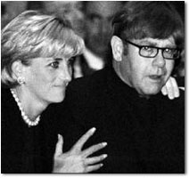 Sir Elton John and Diana