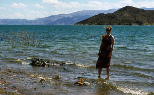 Nancy at Lake Mead