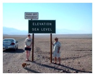 At sea level