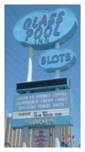 Glass Pool Inn Sign