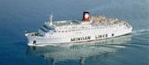F/B Daedalus, build 1972 Hayashikane, 1400 pax, 500 cars, 880 lm, 21.5 knots