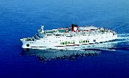 F/B El Greco, build 1972 - Hayashikane, 1400 pax, 400 cars, 900 ln, 21.5 knots.