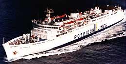 Poseidon Lines. F/B Sea Harmony. All year round service to Greece, Cyprus & Israel. 