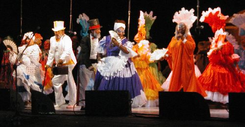 Abanico Candombero S.A. teatro de verano 8-2-05