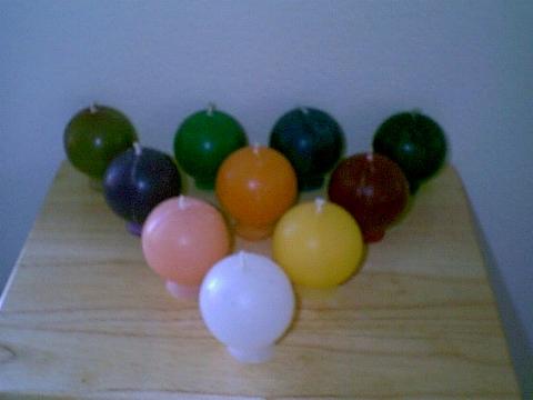 Ball candles
