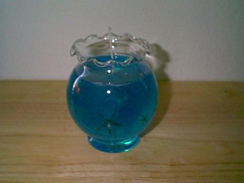 Large gel vase