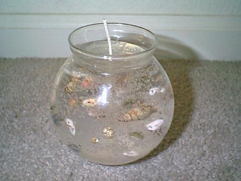 Small gel vase