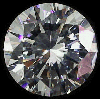 Round&nbsp; Machine&nbsp; Cut&nbsp; White&nbsp; Cubic&nbsp; Zirconia
