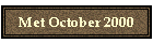 Met October 2000