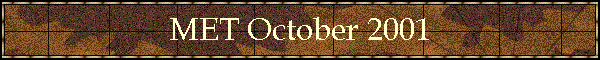 MET October 2001
