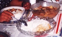 Sancocho Dominicano con Arroz Blanco
