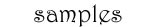 Examples of integration