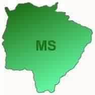 MAPA  DE MOTO GROSSO DO SUL
