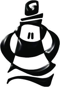 black logo