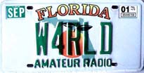 Florida Amateur Radio Tag