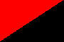 red and black flag