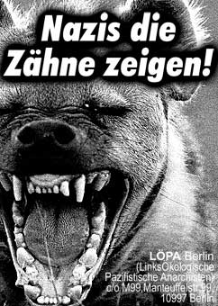 Nazis die Z&auml;hne zeigen!