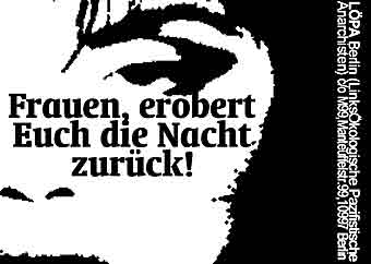 Frauen, erobert euch die Nacht zur&uuml;ck!