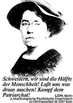 Schwestern, wir sind die H&auml;lfte der Menschheit!