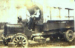 Pop Booker in his truck