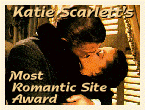 Katie Scarlett's Most Romantic Award