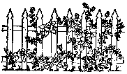 Picket Fence To Color